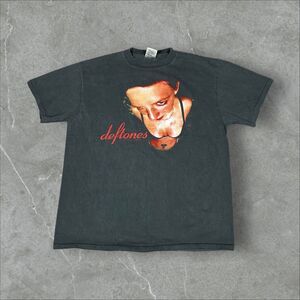 Vintage Deftones Around The Fur 1997 Size XL Black Single Stitch Reprint Shirt